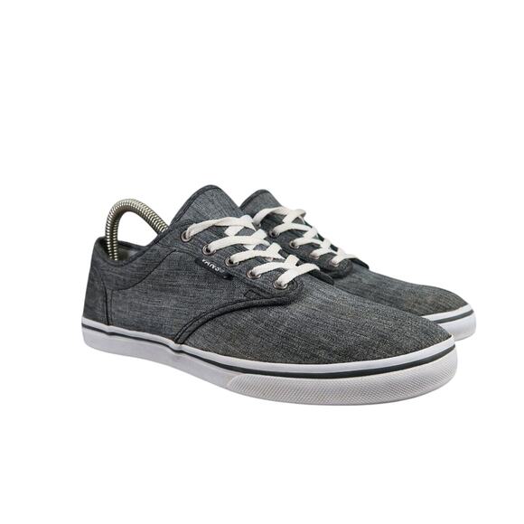 Vans Shoes Womens 7.5 Sneakers Atwood Skate Casual Low Lace Up Rock Textile Grey - Picture 1 of 13